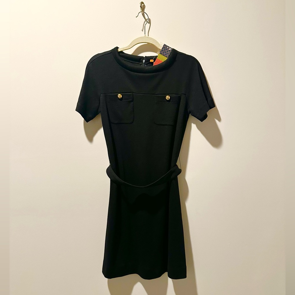 Tory Burch Black Dress New with Tags Size Small